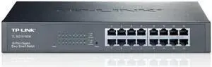 16 Port Gigabit Switch | Easy Smart Managed | Plug & Play | Lifetime Protection | Desktop/Rackmount | Sturdy Metal w/ Shielded Ports | Support QoS, Vlan, IGMP & Link Aggregation (TL-SG1016DE)