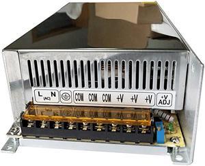 AC 110V 220V to DC 12V Regulated Transformer Switch Power Supply Driver Adapter for CCTV Camera Security System LED Strip Light 40A