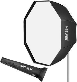37.5inches/95centimeters Octagon Softbox with Carrying Bag Compatible with Speedlite, Studio Flash, Portable Umbrella Soft Box for Photo Studio Portrait Product Photography
