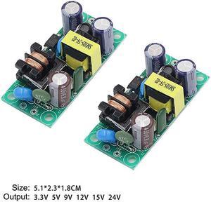 2pcs ACDC 220V to 24V Isolated Switching Power Supply Power Supply Module Board