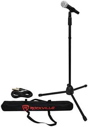 Pro MIc Kit 1 HighEnd Metal Microphone+Mic Stand+Carry Bag+Cable