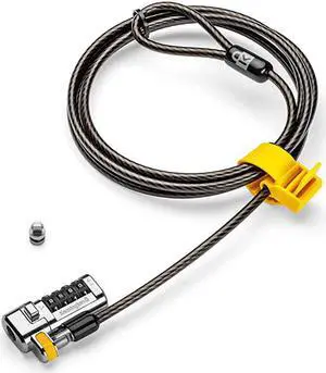 ClickSafe Combination Laptop Lock for WedgeShaped Security Slot K67936WW
