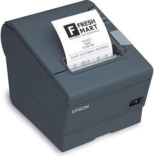 TM T88V Receipt Printer BW Thermal line Roll 315 in up to 7087 inchmin Serial USB