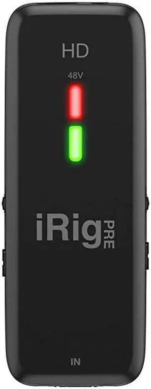 iRig Pre HD Digital Microphone Interface For iPhone iPad And MacPC