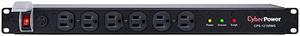 CPS1215RMS Surge Protector 120V15A 12 Outlets 15ft Power Cord 1U Rackmount