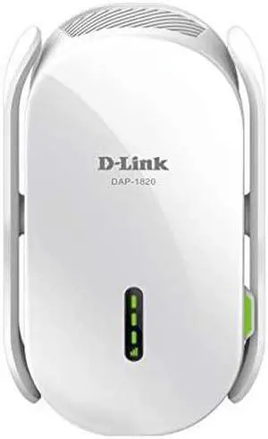 WiFi Range Extender Plug EXO Mesh AC2000 Dual Band Wireless or Ethernet Port DAP1820US