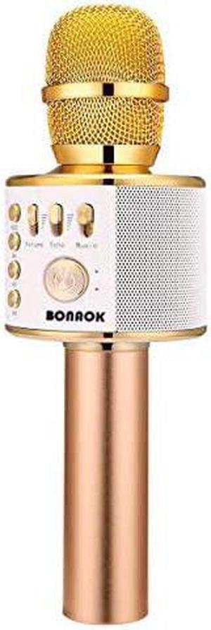 Bluetooth Karaoke Wireless Microphone3in1 Portable Handheld Karaoke Mic Speaker Machine Christmas Birthday Home Party for AndroidiPhonePC or All Smartphone Q37
