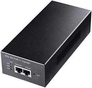 POE400 90W Gigabit Ultra PoE++ Injector Adapter, IEEE 802.3 bt /802.3at/802.3af Compliant, Up to 90W Ultra Power Supply, 10/100/1000Mbps Shielded RJ-45, Plug & Play, Metal housing