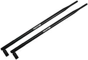 9dBi Omni WiFi Antenna with RP-SMA Connector for Wireless Network Router/USB Adapter/PCI PCIe Cards/IP Camera/Wireless Range Extender(2-Pack)