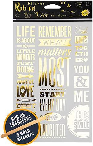 Scrapbook Stickers, Scrapbooking Supplies, Journaling Stickers, Scrapbook Supplies Love Stickers