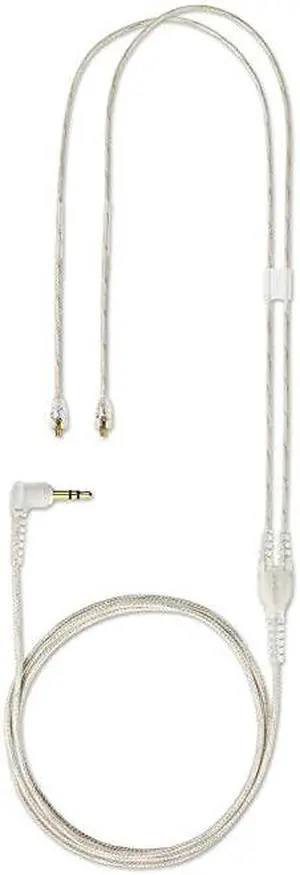 EAC64CL Detachable 64 Earphone Cable for  SE Earphones Clear