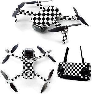 Skin for DJI Mavic Mini Portable Drone Quadcopter Check | Protective Durable and Unique Vinyl Decal wrap Cover | Easy to Apply Remove and Change Styles | Made in The USA