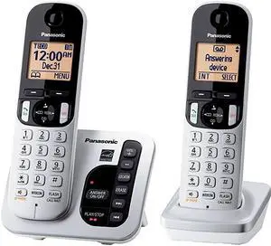 KXTGC222S Answering System with 2 Handsets