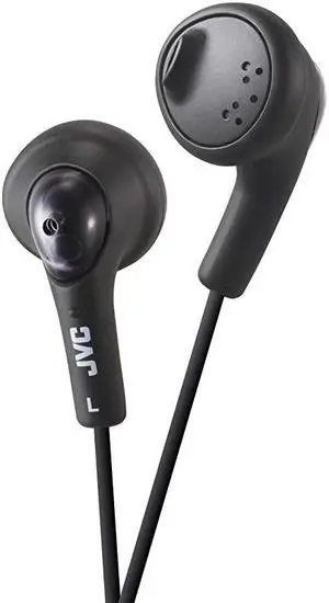 HAF160B Gumy Ear Bud Headphone Black