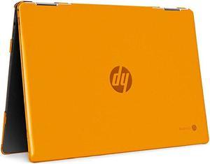 Hard Shell Case for 2020 14 HP Chromebook X360 14bCAxxxx Series laptops Orange