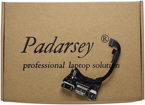 9230430 IO Board wUSB Audio DCin 2 Compatible for MacBook Air 11 A1465 Mid 2013 Early 2014 Early 2015NoticeNOt for A1466 MacBook AIR 13 INCH