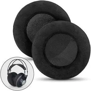 XL Micro Suede Memory Foam Earpads for AKG 701 amp Many Other Large Over The Ear Headphones Sennheiser JBL Bayerdynamic HifiMan ATH Philips Fostex Sony Ear Pads