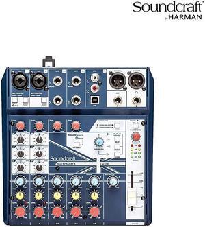 Notepad-8FX Small-format Analog Eight-Channel Mixing Console with USB I/O and Lexicon Effects (5085984US)