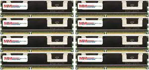 MemoryMasters 64GB (8x 8GB) DDR3 PC3-12800 1600MHz DIMM with 240-Pin Dual / Quad Channel RAM Desktop Memory KIT 10-10-10-27