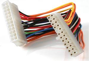 StarTech 8-Inch 24 Pin ATX 2.01 Power Extension Cable (ATX24POWEXT)