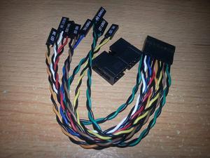 Supermicro CBL084L Front panel control split connector cable CBL-084L Genuine