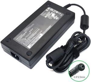 New 19V 9.5A 180W 5.5 X 2.5mm A12-180P1A A180A002L Laptop AC Adapter Compatible with MSI GT60 GT70 Computer Power Supply