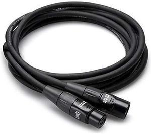 HMIC Pro Microphone Cables REAN XLR3F to XLRM 25 Feet Black
