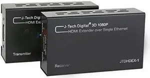 HDMI Extender By Single Cat 5E67 Full Hd 1080P With Deep Color EDID Copy Dolby DigitalDTS