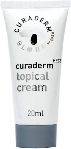 Curaderm BEC5 Cream with Free Micropore Tape