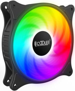 PCCooler 120mm Case Fans High Performance Cooling Computer Case Fans Low Noise RGB Case Fans with Hydraulic Bearing for Gaming PC Case