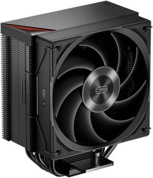 PCCOOLER CPS RZ400 V2 BK CPU Air Cooler, 4 Direct Contact Heat Pipes, 240W TDP, Aluminum Top Cover, 155mm Tall, 120mm PWM Slient Fan, for Intel LGA 18XX/1700/1200/115X & AMD AM5/AM4, Black
