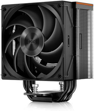 PCCOOLER CPS RZ400 V2 BK CPU Air Cooler, 4 Direct Contact Heat Pipes, 240W TDP, Aluminum Top Cover, 155mm Tall, 120mm PWM Slient Fan, for Intel LGA 18XX/1700/1200/115X & AMD AM5/AM4, Black