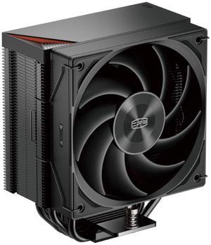 PCCOOLER CPS RZ500 BK CPU Air Cooler, 5 Direct Contact Heat Pipes, Fully Covering CPU Hotspot, 255W TDP, 155mm (H), 120mm PWM Fan, for AMD AM5/AM4 & Intel 18XX/1700/1200/115X, Black