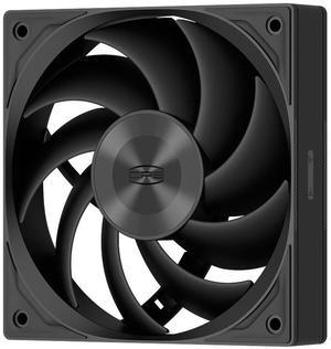 PCCOOLER CPS F5 R120 BK High-Performance 120mm Case Fan, 4-Pin PWM Silent PC Fan with 3 Modes up to 2200RPM, Daisy Chain Computer Fan with FDB, Vibration-Damping Mounting Pads, Black - Single Pack