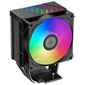 PCCOOLER CPS R400 ARGB BK CPU Air Cooler, 4 Direct Contact Heat Pipes, 180W TDP, ARGB Top Cover, 133mm Tall, 92mm PWM Slient ARGB Fan, for Intel LGA 18XX/1700/1200/115X & AMD AM5/AM4, Black