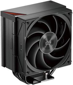 PCCOOLER CPS RZ500 BK CPU Air Cooler, 5 Direct Contact Heat Pipes, Fully Covering CPU Hotspot, 255W TDP, 155mm (H), 120mm PWM Fan, for AMD AM5/AM4 & Intel 18XX/1700/1200/115X, Black