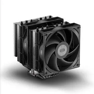 PCCOOLER CPS RT620 Dual Tower CPU Air Cooler, 6 Heat Pipes, 265W TDP, 153mm Tall, 120mm PWM Slient Fans, for Intel LGA 1851/1700/1200/115X & AMD AM5/AM4, Black PCCOOLER CPS RT620 Dual Tower CPU Air Cooler, 6 Heat Pipes, 265W TDP, 153mm Tall, 120mm PWM Slient Fans, for Intel LGA 1851/1700/1200/115X & AMD AM5/AM4, Black