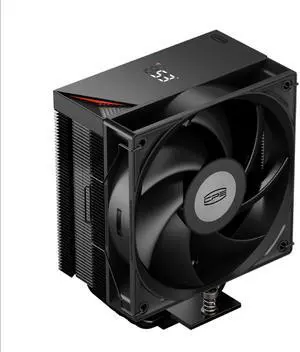 PCCOOLER CPS RT500 Digital CPU Air Cooler, 5 Direct Contact Heat Pipes, 245W TDP, Digital Display Top Cover, 152mm Tall, 120mm PWM Slient Fan, for Intel LGA1851/1700/1200/115X & AMD AM5/AM4, Black PCCOOLER CPS RT500 Digital CPU Air Cooler, 5 Direct Contact Heat Pipes, 245W TDP, Digital Display Top Cover, 152mm Tall, 120mm PWM Slient Fan, for Intel LGA1851/1700/1200/115X & AMD AM5/AM4, Black