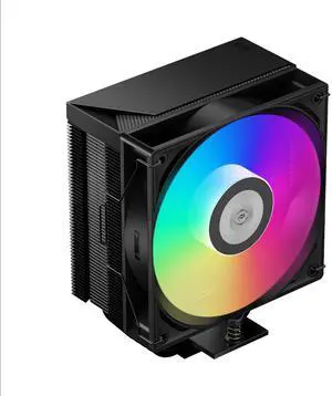 PCCOOLER CPS RT500 TC ARGB CPU Air Cooler, 5 Direct Contact Heat Pipes, 245W TDP, 152mm Tall, 120mm PWM Slient ARGB Fan, for Intel LGA1851/1700/1200/115X & AMD AM5/AM4, Black PCCOOLER CPS RT500 TC ARGB CPU Air Cooler, 5 Direct Contact Heat Pipes, 245W TDP, 152mm Tall, 120mm PWM Slient ARGB Fan, for Intel LGA1851/1700/1200/115X & AMD AM5/AM4, Black