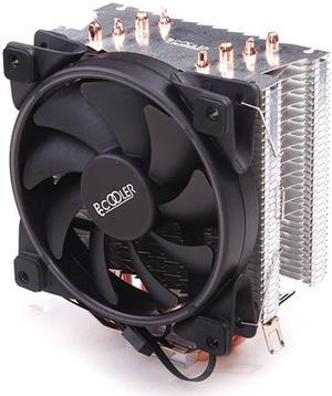 PCCOOLER CORONA GI-X4R CPU Cooler with 120mm PWM Fan SilentPro Blades design with Corona Red LED Frame
