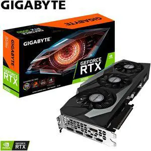 GIGABYTE GeForce RTX 3090 DirectX 12 GV-N3090GAMING OC-24GD 24GB 384-Bit GDDR6X PCI Express 4.0 x16 SLI Support ATX Video Card