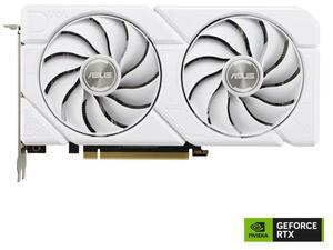 ASUS DUAL RTX4070S GAMING WHITE 12G HDMI PCI Express 4.0 GDDR6X 21 Gbps video card