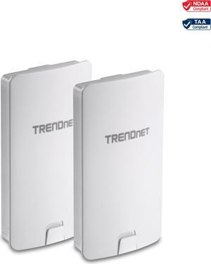 TRENDnet  TEW-840APBO2K 14 dBi WiFi AC867 Outdoor PoE Preconfigured Point-to-Point Bridge Kit