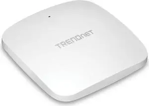 TRENDnet AX5400 Dual Band WiFi 6 PoE+ Access Point, TEW-925DAP, 1 x 2.5GBASE-T PoE+ LAN Port, OFDMA and MU-MIMO Technology, 4804Mbps (5Ghz), 573Mbps (2.4Ghz), WPA3 Ecryption, White