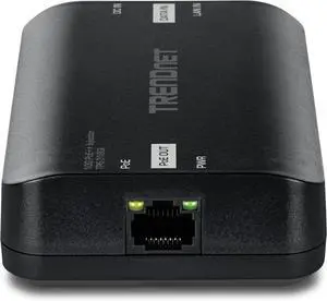 TRENDnet 10G PoE++ Injector, TPE-318GI, Converts a NonPoE Port to A PoE++ 10G Port, Supplies PoE (15.4W), PoE+ (30W), or PoE++ (90W)