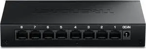 TRENDnet 8-Port 2.5G Switch, TEG-S381, 8 x 2.5G RJ45 Ports, 40Gps, NDAA + TAA Compliant, Ethernet Splitter
