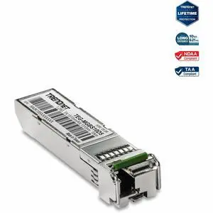 TRENDnet Mini-GBIC Dual Wavelength Single-Mode LC Module 1550 (10 km/6.2 Miles)