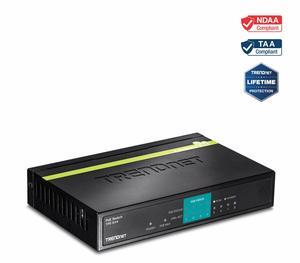 TRENDnet TPE-S44 8-port (4 10/100, 4 PoE) PoE Switch