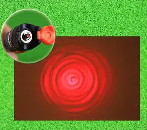 Colus 10km optical fiber red light pen red light source fiber optic pen aluminum alloy leather cable optical cable pass light pen visual fault detector light pen tester 10mw cold connection tool