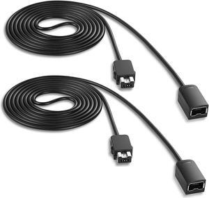2 Packs SNES Classic Controller Extension Cable 3M / 10 ft Super NES Classic Extension Power Cord for Super Nintendo Classic Edition Controller 2017 and Nintendo NES Classic Mini 2016